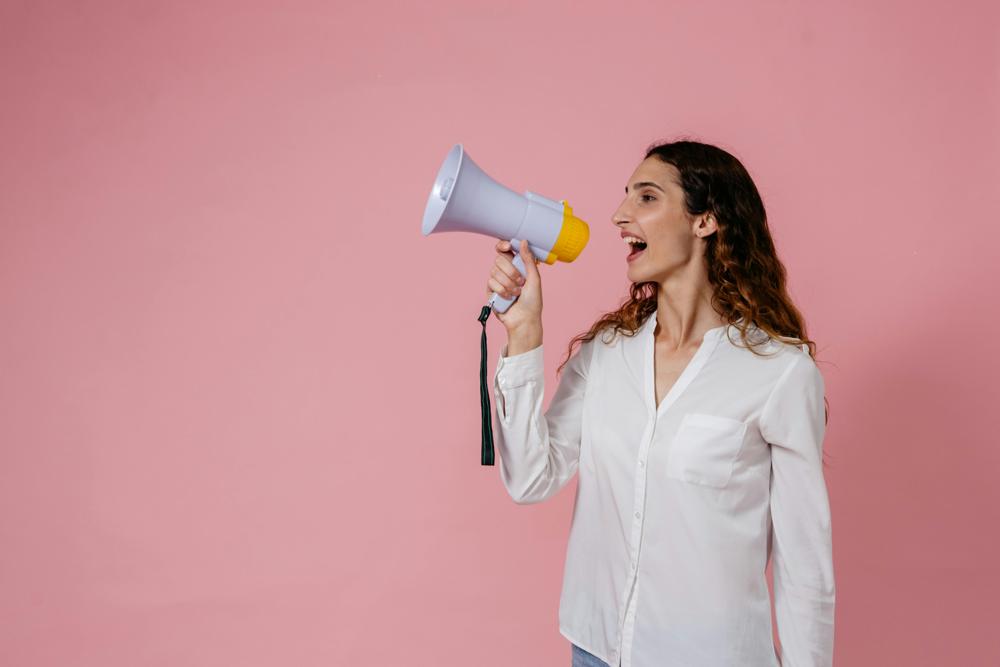 confident speaker